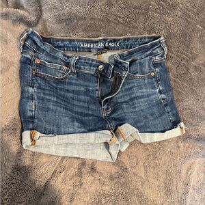 American Eagle Outfitters Blue Denim Shorts
